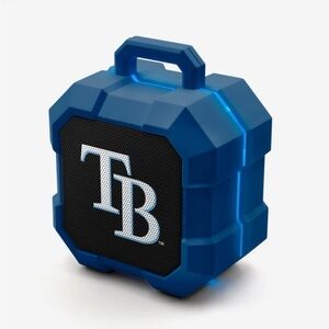 NWT TAMPA BAY RAYS MLB SHOCKBOX LED BLUETOOTH SPEAKER